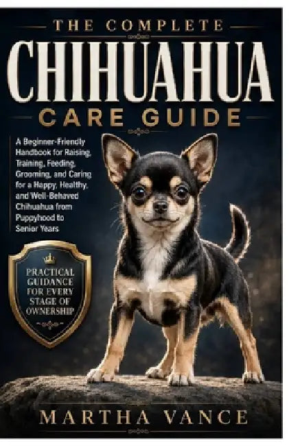 The Complete Chihuahua Care Guide: A Beginner-Friendly Handbook For Raising, Training, Feeding, Grooming, And Caring For A Happy, Healthy, And Well-Be by Martha Vance