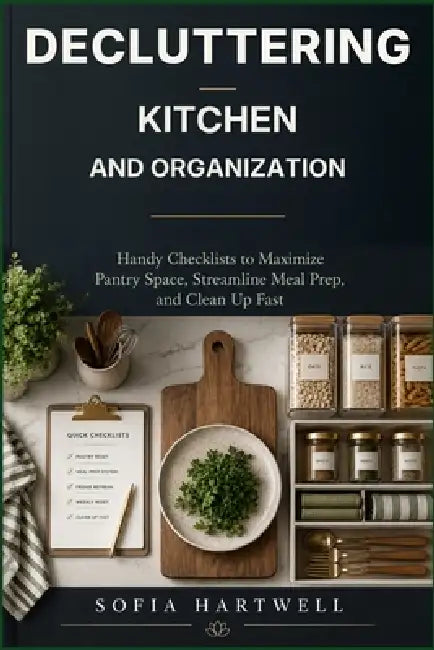 Decluttering For Kitchen and Organization: Handy Checklists to Maximize Pantry Space, Streamline Meal Prep, and Clean Up Fast by Sofia Hartwell
