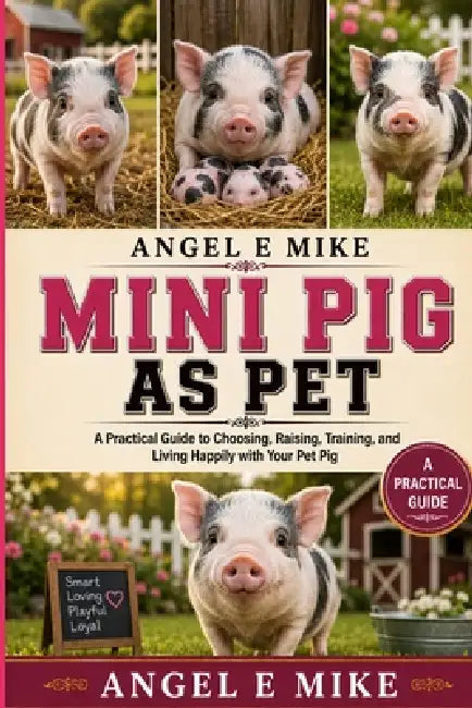 Mini Pig as Pet: A Practical Guide to Choosing, Raising, Training, and Living Happily with Your Pet Pig by Angel E. Mike