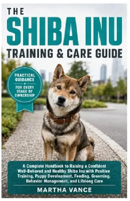 The Shiba Inu Training & Care Guide: A Complete Handbook for Raising A Confident, Well-Behaved and Healthy Shiba Inu With Positive Training, Puppy Dev by Martha Vance