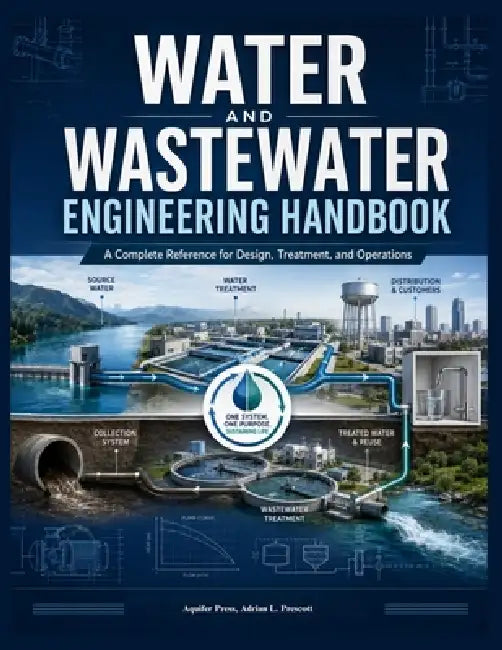 Water and Wastewater Engineering Handbook: A Complete Reference for Design, Treatment, and Operations by Adrian L. Prescott, Aquifer Press