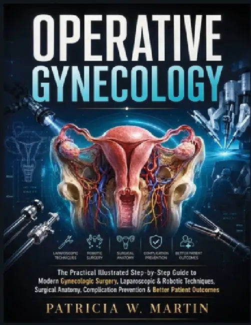 Operative Gynecology: The Practical Illustrated Step-by-Step Guide to Modern Gynecologic Surgery, Laparoscopic & Robotic Techniques, Surgical Anatomy, by Patricia W. Martin