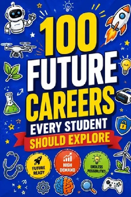 100 Future Careers Every Student Should Explore: A Career Exploration Guide with 100 High-Demand Jobs, Future-Proof Professions, Emerging Industries, by Alina, Wolfeza Publishing