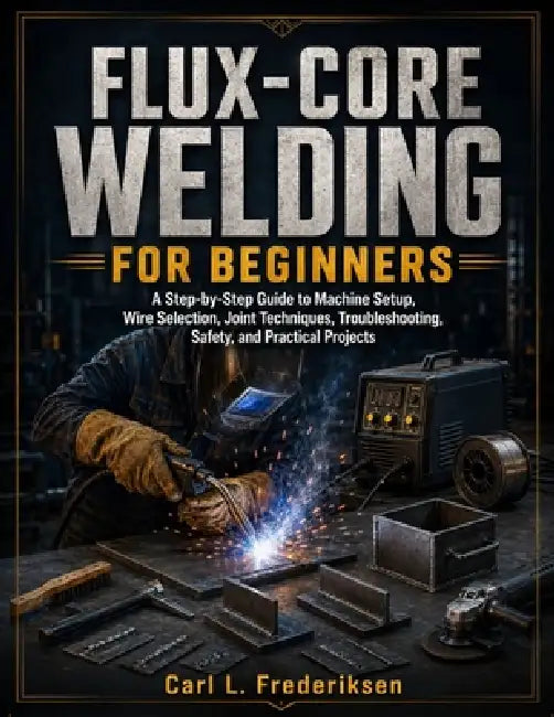 Flux-Core Welding for Beginners: A Step-by-Step Guide to Machine Setup, Wire Selection, Joint Techniques, Troubleshooting, Safety, and Practical Proje by Carl L. Frederiksen