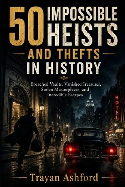 50 Impossible Heists and Thefts in History: Breached Vaults, Vanished Treasures, Stolen Masterpieces, and Incredible Escapes by Trayan Ashford