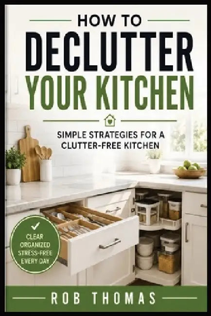 How to Declutter Your Kitchen: Simple Strategies for a Clutter-Free Kitchen by Robthomas Studio