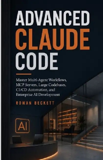 Advanced Claude Code: Master Multi-Agent Workflows, MCP Servers, Large Codebases, CI/CD Automation, and Enterprise AI Development by Rowan Beckett