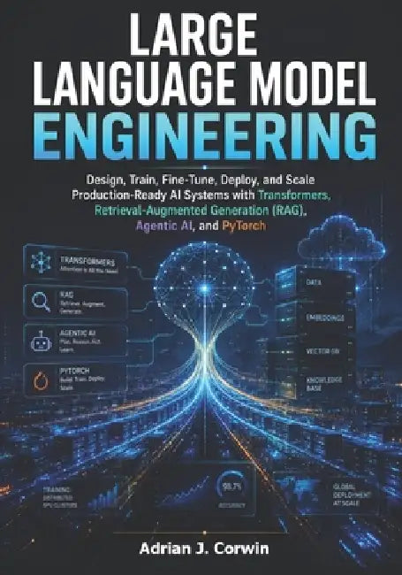 Large Language Model Engineering: Design, Train, Fine-Tune, Deploy, and Scale Production-Ready AI Systems with Transformers, Retrieval-Augmented Gener by Adrian J. Corwin
