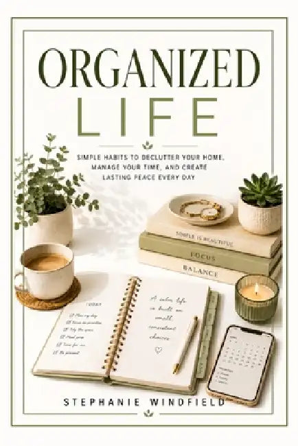 Organized Life: Simple Habits to Declutter Your Home, Manage Your Time, and Create Lasting Peace Every Day by Stephanie Windfield