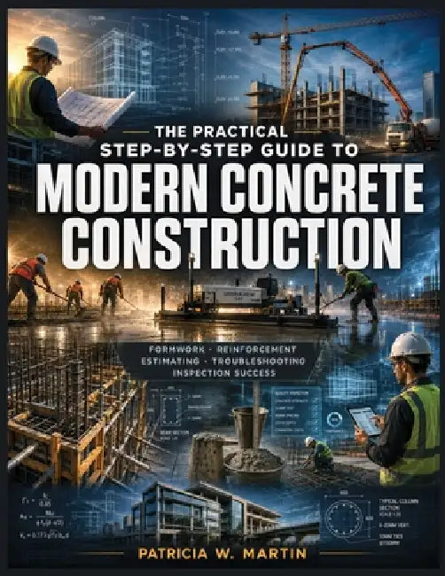 Modern Concrete Construction: The Practical Step-by-Step Guide to, Formwork, Reinforcement, Estimating, Troubleshooting & Inspection Success by Patricia W. Martin