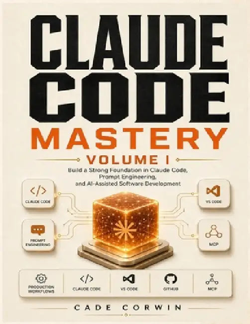 Claude code mastery: Volume I: Build a Strong Foundation in Claude Code, Prompt Engineering, and AI-Assisted Software Development. by Cade Corwin