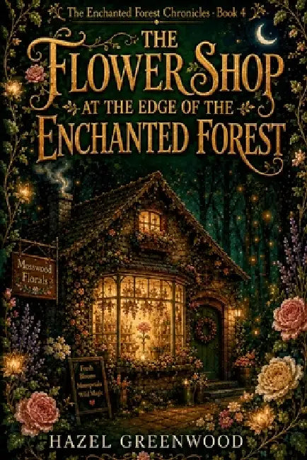 The Flower Shop at the Edge of the Enchanted Forest: A Cozy Fantasy Novel About Petal Magic, Found Family, and the Courage to Take Root by Hazel Greenwood