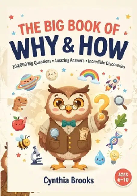 The Big Book of Why & How: 100,000 Big Questions, Amazing Answers, Fascinating Facts & Incredible Discoveries About Science, Space, Animals, Nature, t by Cynthia Brooks