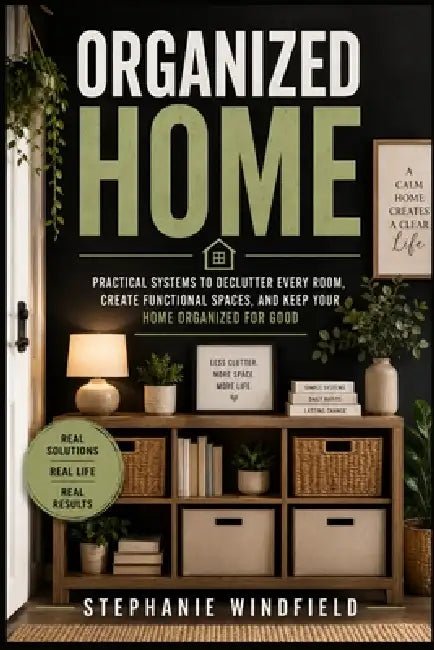 Organized Home: Practical Systems to Declutter Every Room, Create Functional Spaces, and Keep Your Home Organized for Good by Stephanie Stephanie Windfield