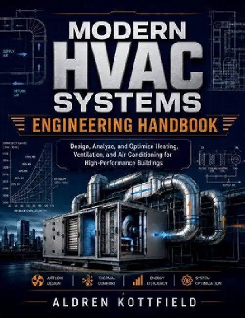 Modern HVAC Systems Engineering Handbook: Design, Analyze, and Optimize Heating, Ventilation, and Air Conditioning for High-Performance Buildings by Aldren Kottfield