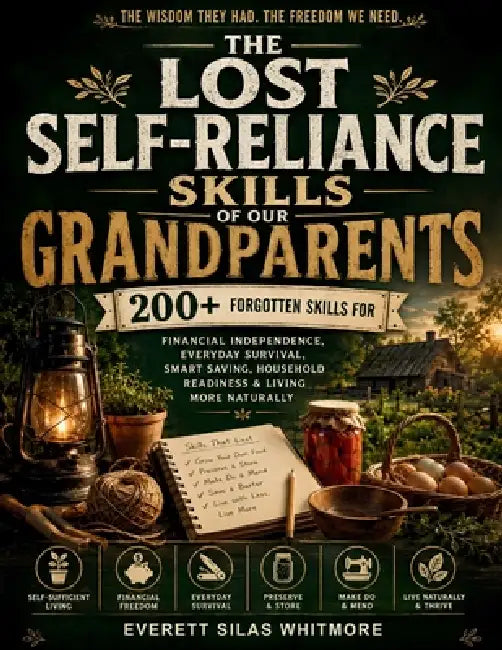 The Lost Self-Reliance Skills of Our Grandparents: 200+ Forgotten Skills for Financial Independence, Everyday Survival, Smart Saving, Household Readin by Everett Silas Whitmore