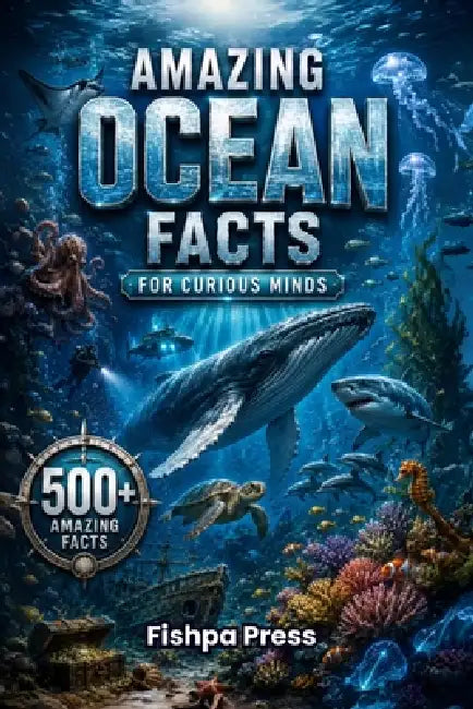 Amazing Ocean Facts for Curious Minds: 500+ Amazing Facts About Marine Life, Deep Ocean Mysteries, Sharks, Whales, Coral Reefs, Ocean Science, Explora by Fishpa Press