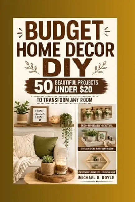 Budget Home Decor DIY: 50 beautiful projects under $20 to transform any room by Michael D. Doyle