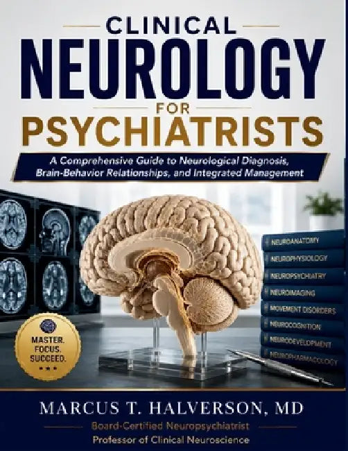 Clinical Neurology for Psychiatrists: A Comprehensive Guide to Neurological Diagnosis, Brain-Behavior Relationships, and Integrated Management by Marcus T. Halverson