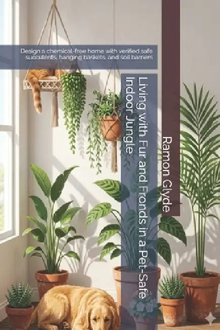 Living with Fur and Fronds in a Pet-Safe Indoor Jungle: Design a chemical-free home with verified safe succulents, hanging baskets, and soil barriers by Ramon Glyde