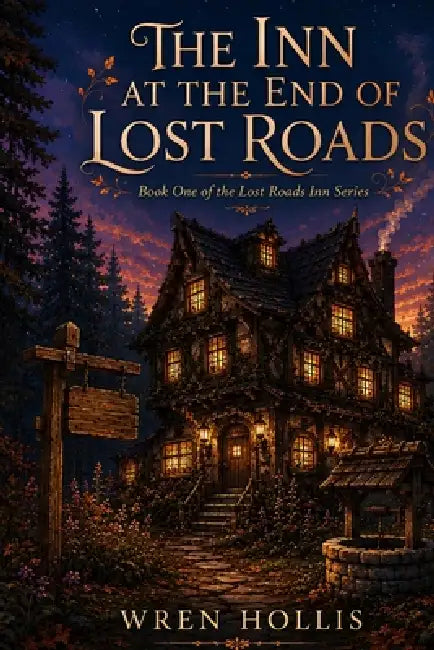 The Inn at the End of Lost Roads: A Slow-Burn Cozy Fantasy Romance by Wren Hollis