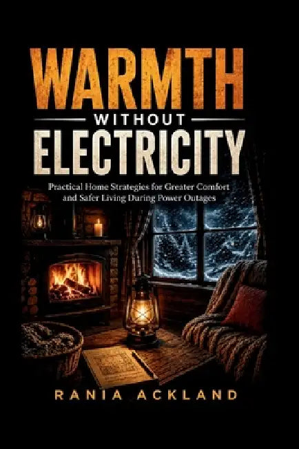 Warmth Without Electricity: Practical Home Strategies for Greater Comfort and Safer Living During Power Outages by Rania Ackland