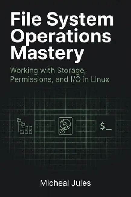 File System Operations Mastery: Working with Storage, Permissions, and I/O in Linux by Micheal Jules