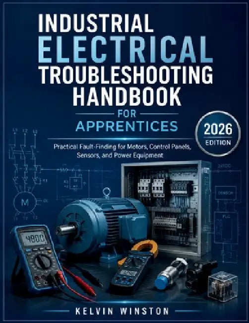 Industrial Electrical Troubleshooting Handbook For Apprentices: Practical Fault-Finding for Motors, Control Panels and Power Equipment by Kelvin Winston