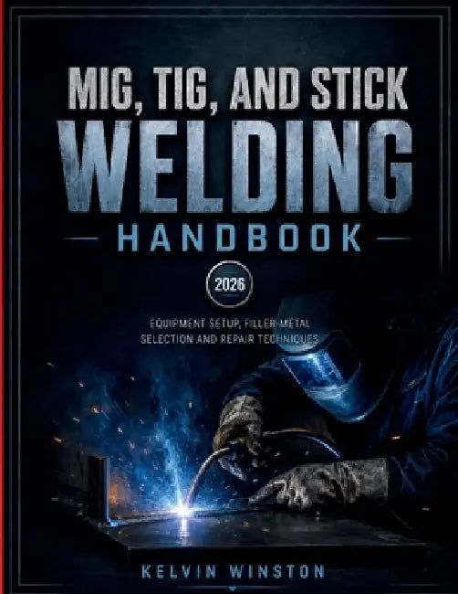 Mig, Tig, And Stick Welding Handbook: Equipment Setup, Filler-Metal Selection and Repair Techniques by Kelvin Winston