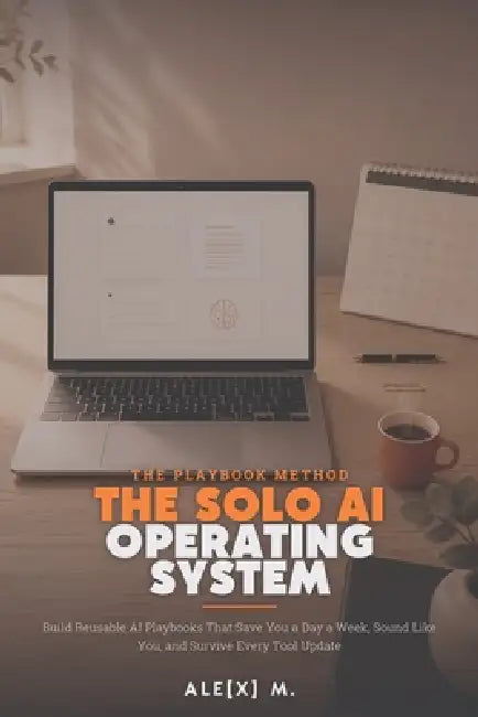 The Solo AI Operating System: Build Reusable AI Playbooks That Save You a Day a Week, Sound Like You, and Survive Every Tool Update by Ale[x] M