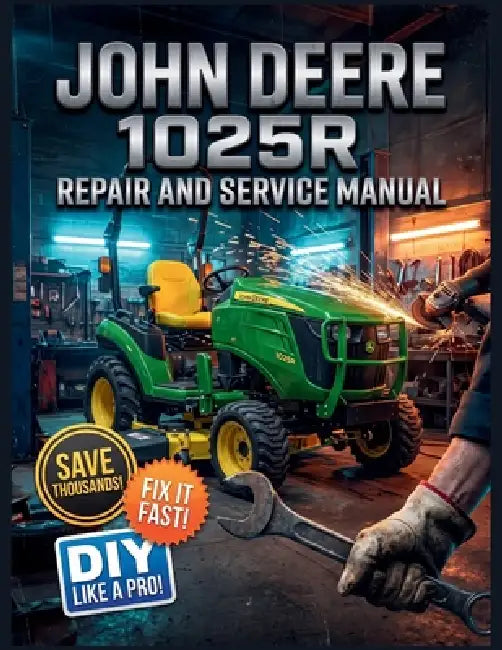 John Deere 1025r Repair and Service Manual: The Complete Illustrated Step-by-Step Guide to Dealership-Level Diagnostics, Routine Maintenance, and Adva by Jimmy C. Matteson