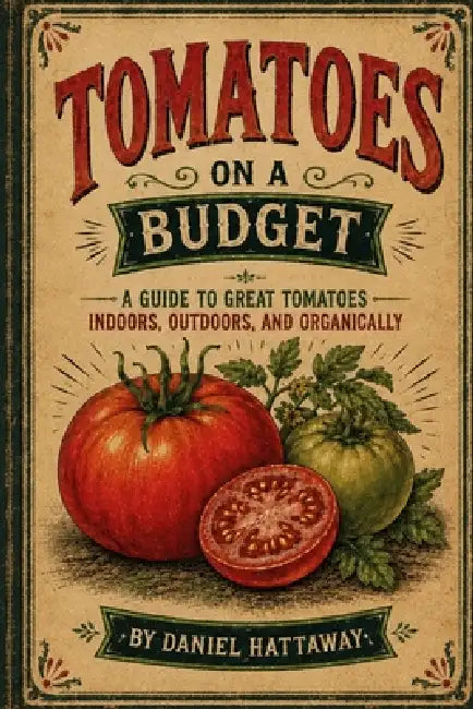 Tomatoes On A Budget: A Guide to Great Tomatoes Indoors, Outdoors, and Organically-Without Spending a Fortune by Daniel Hattaway