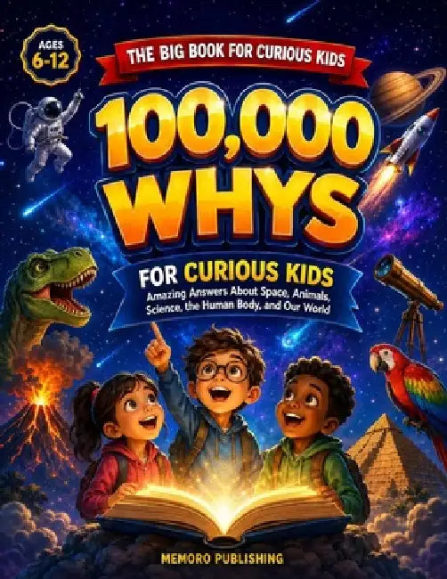 100,000 Whys for Curious Kids: Subtitle: Amazing Answers About Space, Animals, Science, the Human Body, and Our World (Ages 6-12) by Memoro Publishing