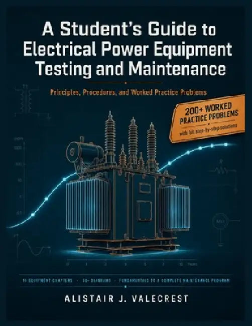 A Student's Guide to Electrical Power Equipment Testing and Maintenance: Principles, Procedures, and Worked Practice Problems by Alistair J. Valecrest