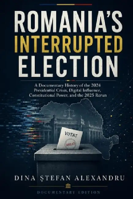 Romania's Interrupted Election: A Documentary History of the 2024 Presidential Crisis, Digital Influence, Constitutional Power, and the 2025 Rerun by Ștefan Alexandru Dina