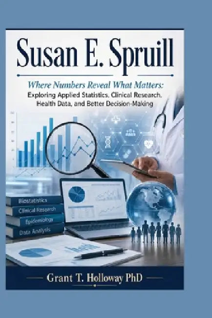 Susan E. Spruill: Where Numbers Reveal What Matters: Exploring Applied Statistics, Clinical Research, Health Data, and Better Decision-Making by Grant T. Holloway
