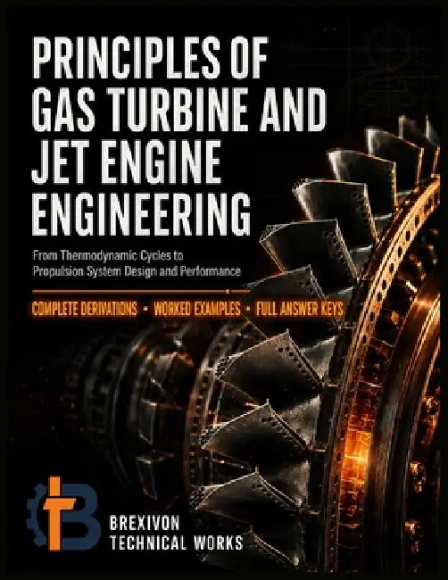Principles of Gas Turbine and Jet Engine Engineering: From Thermodynamic Cycles to Propulsion System Design and Performance by Brexivon Technical Works