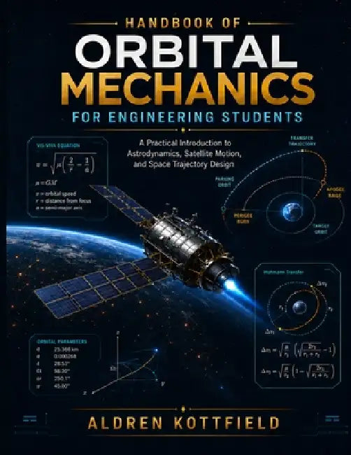 Handbook Of Orbital Mechanics For Engineering Students: A Practical Introduction to Astrodynamics, Satellite Motion, and Space Trajectory Design by Aldren Kottfield