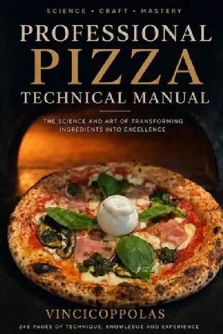 Professional Pizza Technical Manual: From Flour Chemistry to Baking Techniques: An Advanced Guide for Professional Pizza Makers by Vinci Coppolas