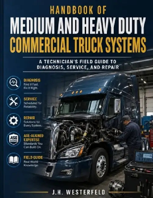 Handbook of Medium and Heavy Duty Commercial Truck Systems: A Technician's Field Guide to Diagnosis, Service and Repair by J. H. Westerfeld