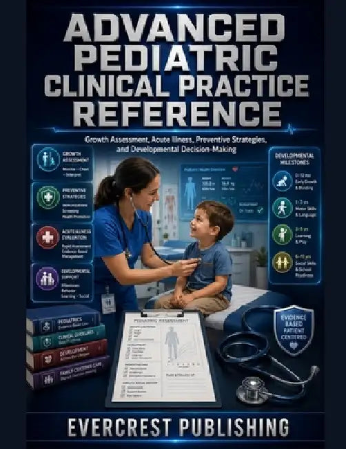 Advanced Pediatric Clinical Practice Reference: Growth Assessment, Acute Illness, Preventive Strategies, and Developmental Decision-Making by Evercrest Publishing