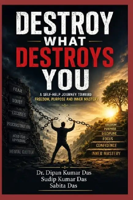 Destroy What Destroys You: A Self-Help Journey Toward Freedom, Purpose and Inner Mastery by Sudip Kumar Das, Sabita Das, Dipan Kumar Das