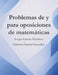 Problemas De Y Para Oposiciones De Matemáticas by Narciso García González