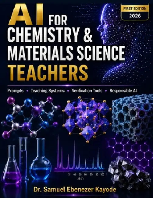 AI for Chemistry & Materials Science Teachers: Prompts, Teaching Systems, Verification Tools & Responsible AI by Samuel Ebenezer Kayode
