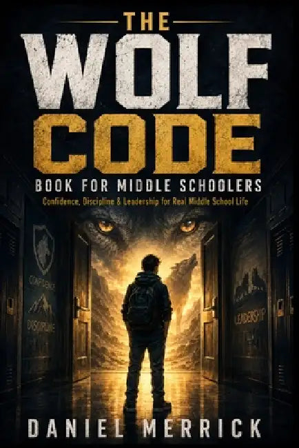 The Wolf Code Book for Middle Schoolers: Survival Guide to Unshakeable Confidence, Real Discipline & Leadership Skills for Kids Facing Bullying, Peer by Daniel Merrick