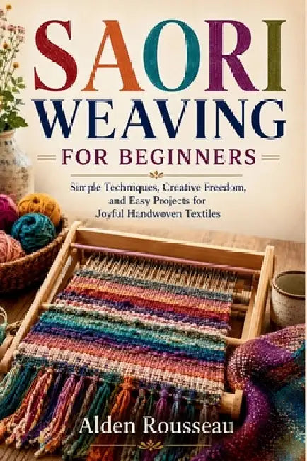 Saori Weaving for Beginners: Simple Techniques, Creative Freedom, and Easy Projects for Joyful Handwoven Textiles by Alden Rousseau