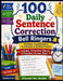 Daily Sentence Correction: Capitalization, Punctuation, Grammar, and Spelling Practice by Vincent Jacaba