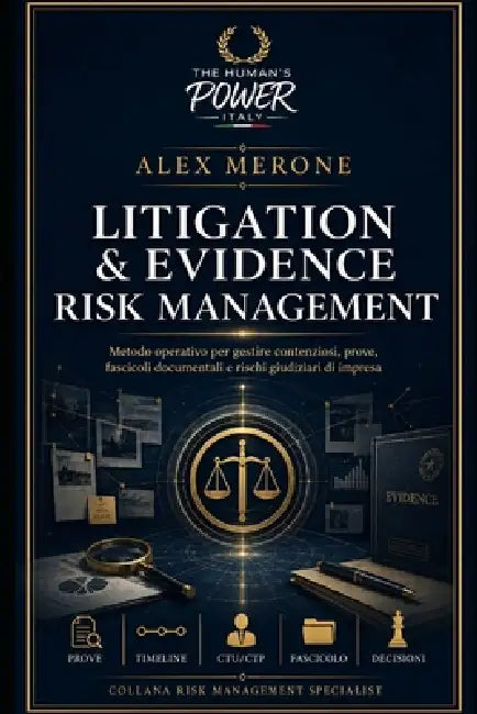Litigation & Evidence Risk Management: Metodo operativo per gestire contenziosi, prove, fascicoli documentali, responsabilità e rischi giudiziari d'im by Alex Merone