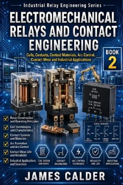 Electromechanical Relays and Contact Engineering: Coils, Contacts, Contact Materials, Arc Control, Contact Wear and Industrial Applications by James Calder