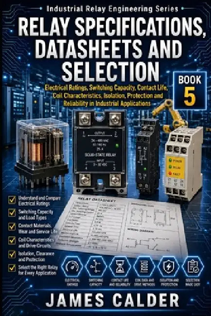 Relay Logic and Machine Control: Hardwired Logic, Interlocking, Sequencing, Control Circuits and PLC-Relay Coordination by James Calder